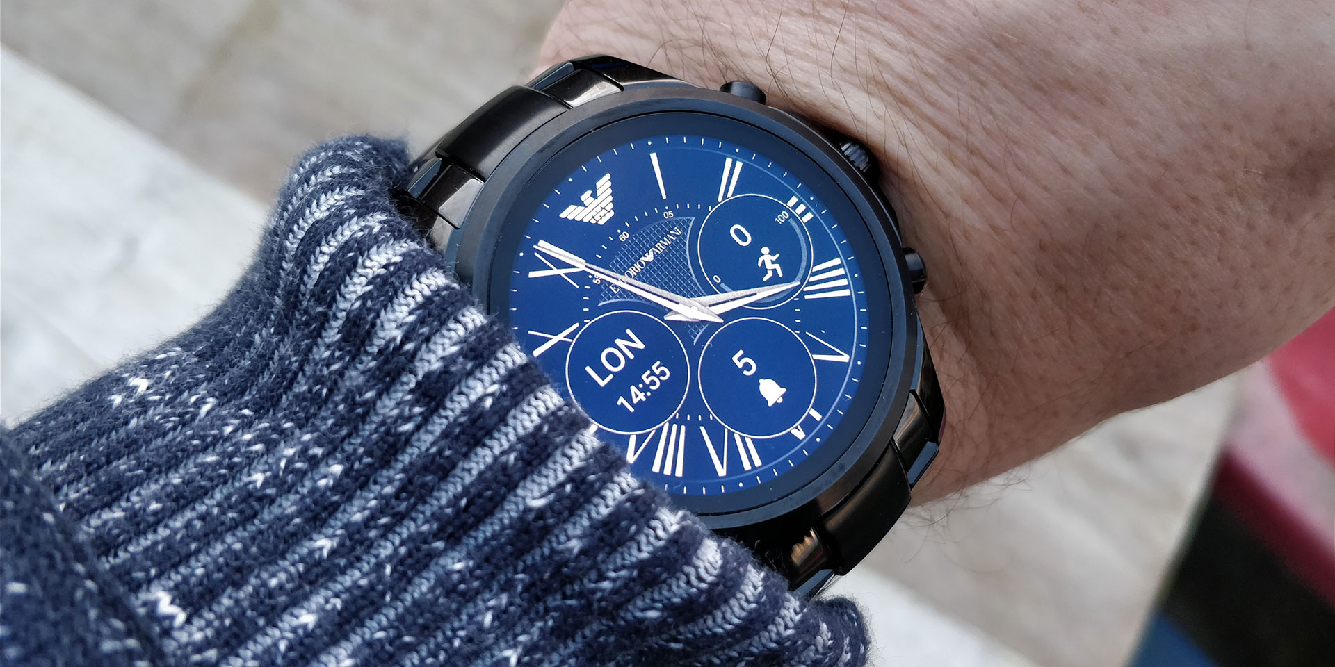 armani android wear