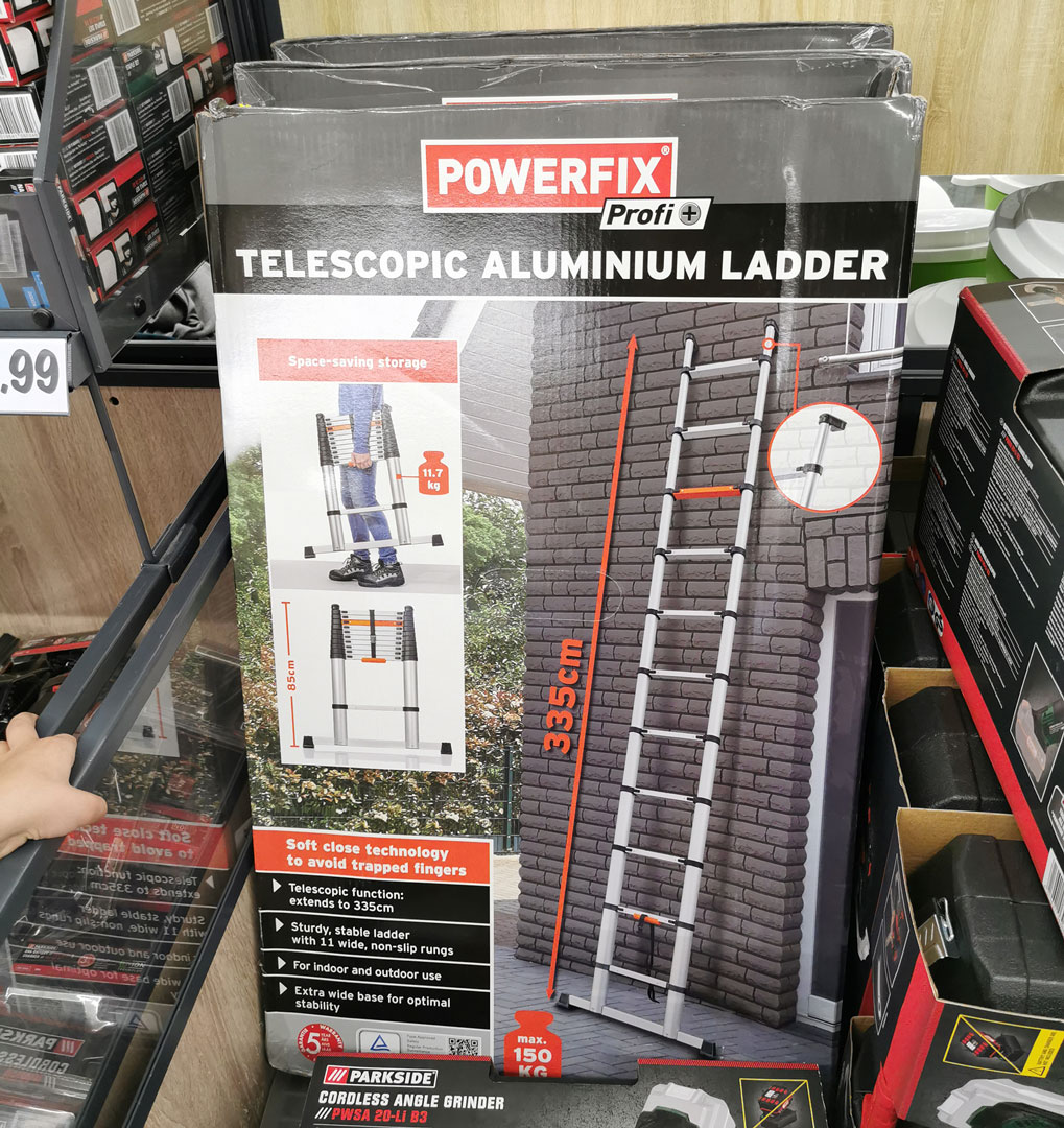 Benadering dood gaan hangen Review: Mr Safe Telescopische Ladder 4.6m - GadgetGear.nl