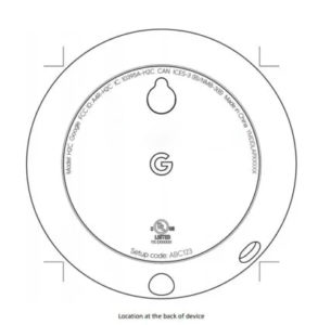 Google Nest Mini Tekening