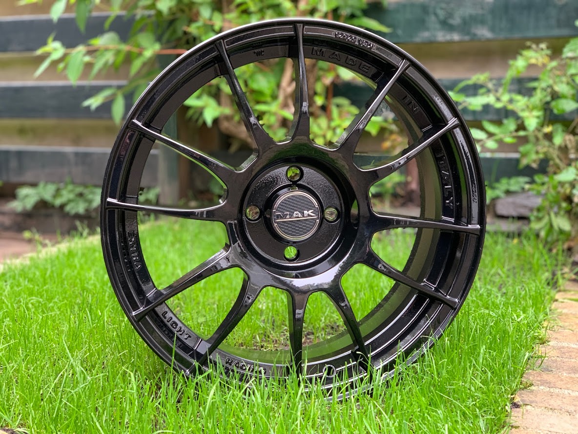 Jantes Alu MAK XLR 7x17 Noir Brillant - PCD 4x108, ET25, Centrage 65.1 Mm - 3