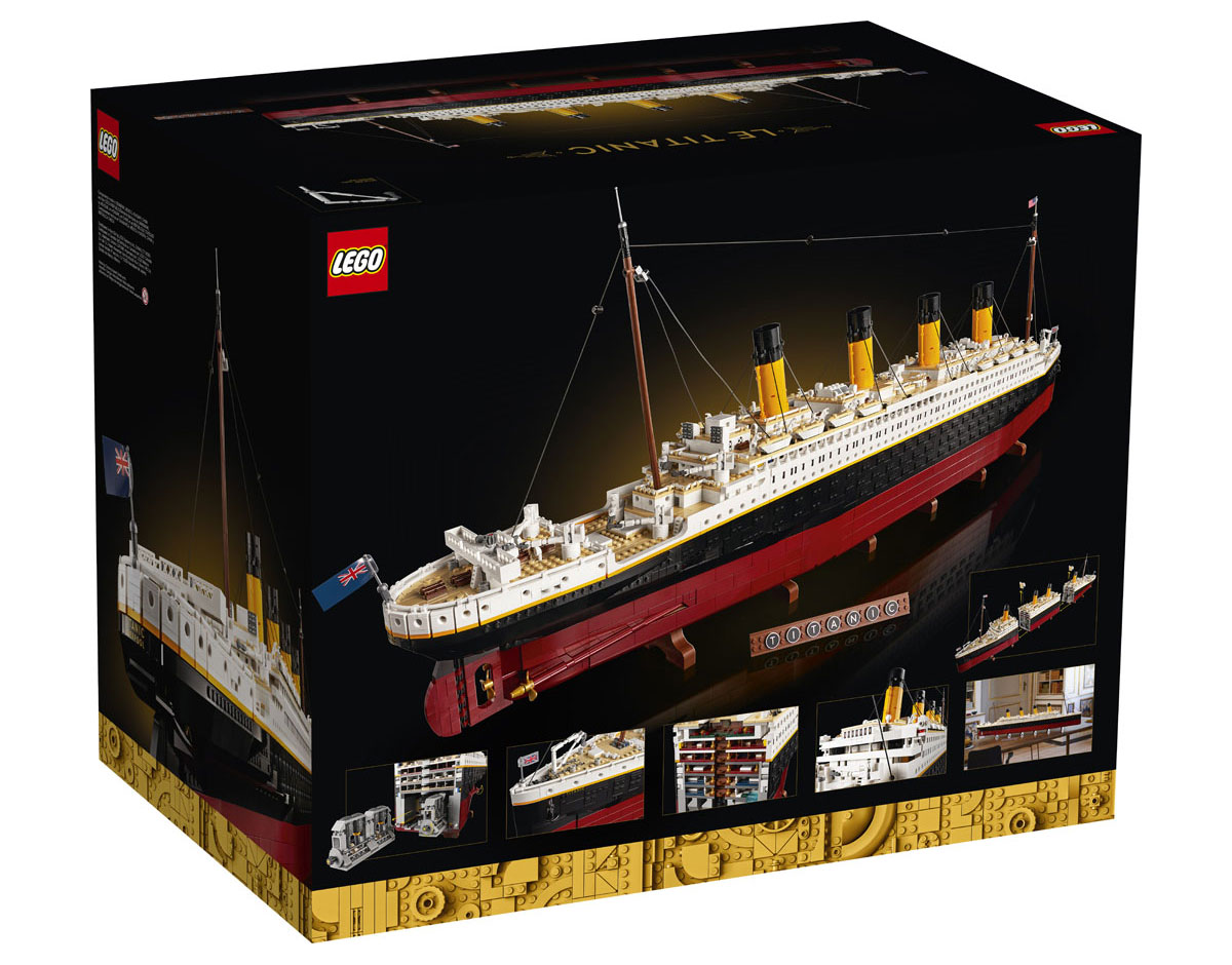 Hectare ontwikkeling sla LEGO lanceert haar grootste set ooit; de Titanic! - GadgetGear.nl